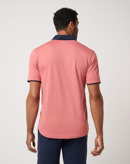 TravisMathew | All Day Social Club Polo - Brick Dust