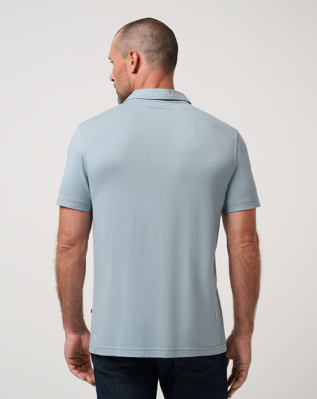 TravisMathew | The Cloud Polo - Ash Blue