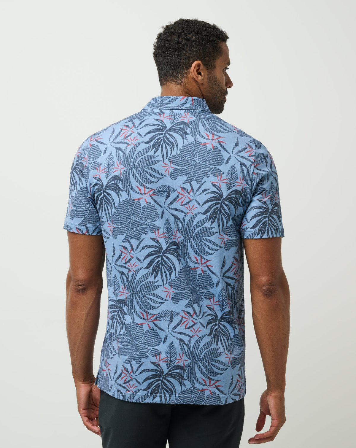 TravisMathew | Red Letter Day Polo - Quiet Harbor
