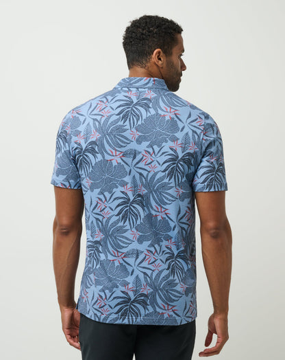 TravisMathew | Red Letter Day Polo - Quiet Harbor