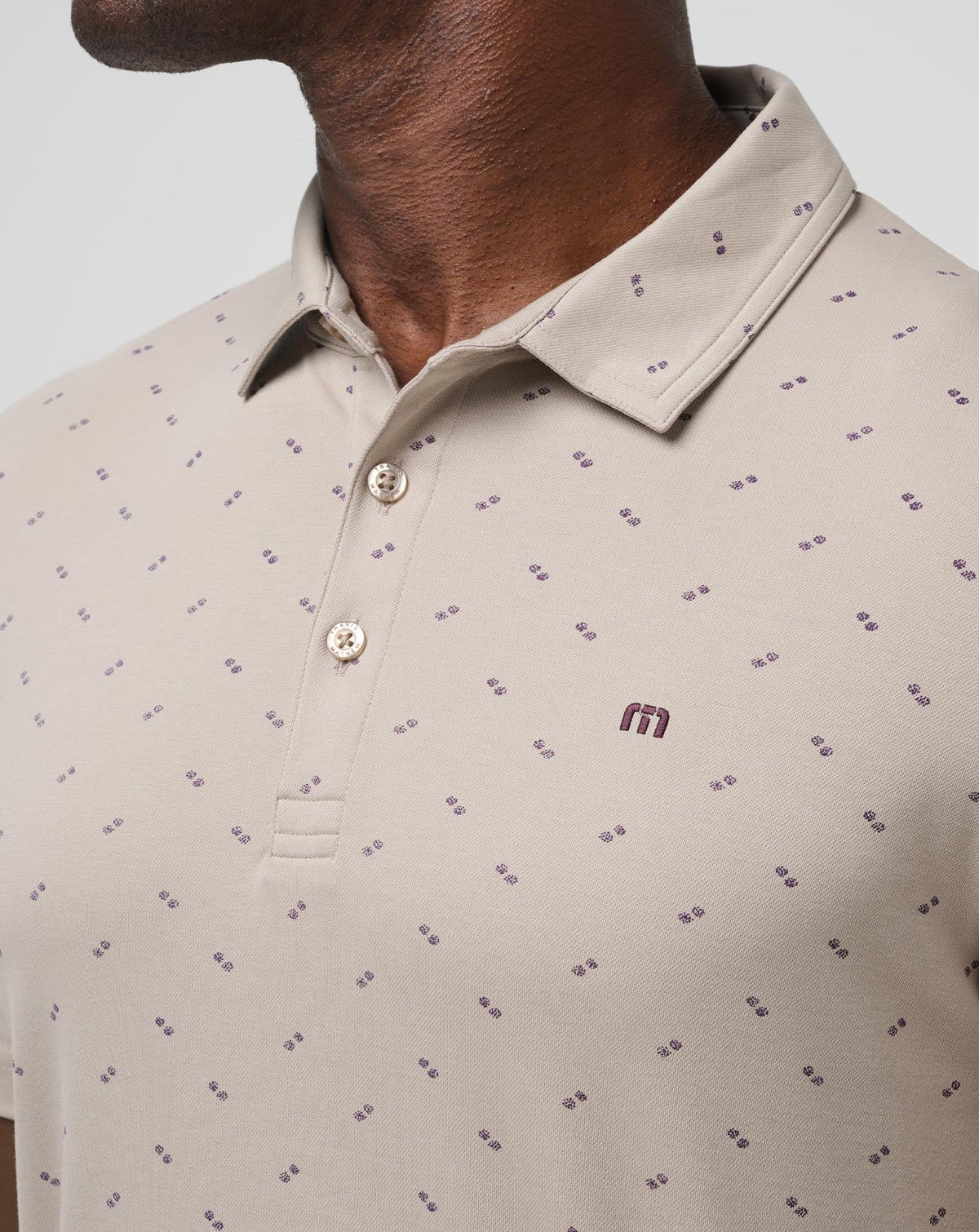 TravisMathew | Canyon Hike Polo - Oxford Tan