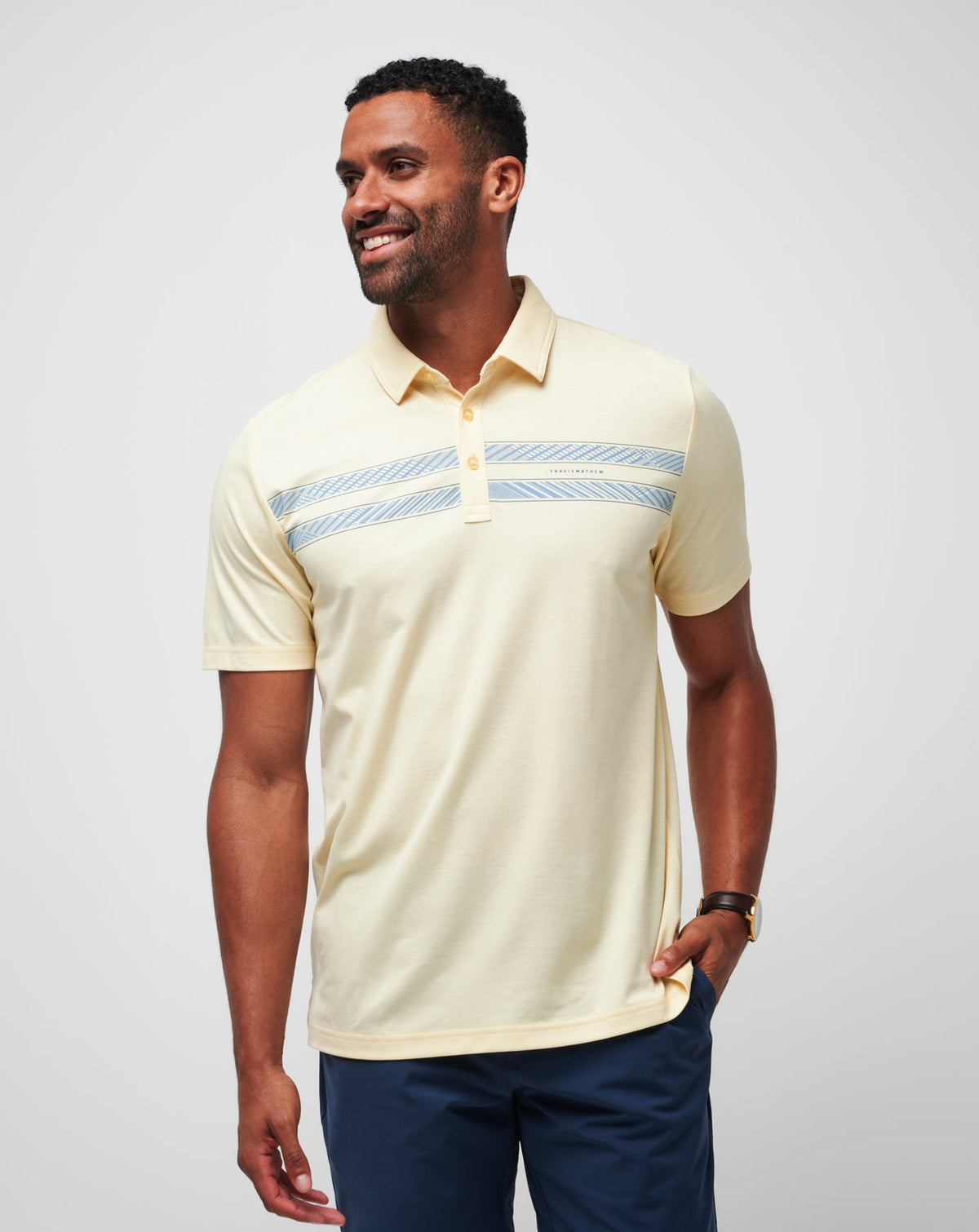 TravisMathew | Jetty Jumper Polo - French Vanilla