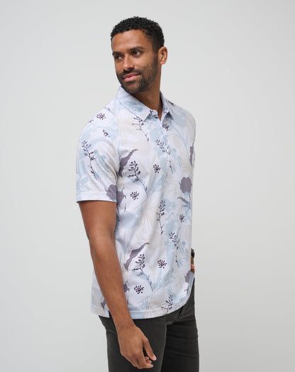 TravisMathew | Tropical Fusion Polo - White