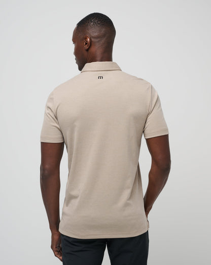 TravisMathew | Deserted Cove Polo - Oxford Tan