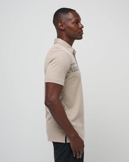 TravisMathew | Deserted Cove Polo - Oxford Tan