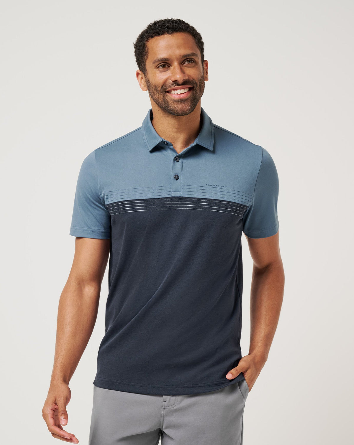 TravisMathew | Charter Flight Polo - Bering Sea