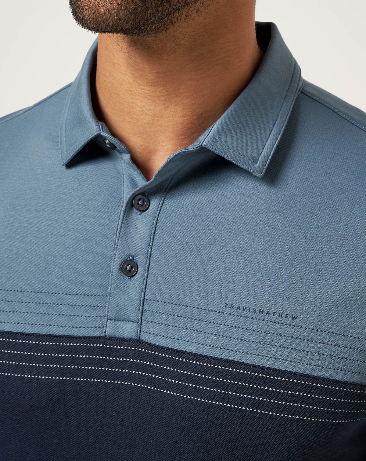 TravisMathew | Charter Flight Polo - Bering Sea