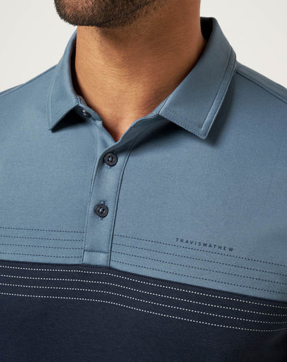 TravisMathew | Charter Flight Polo - Bering Sea