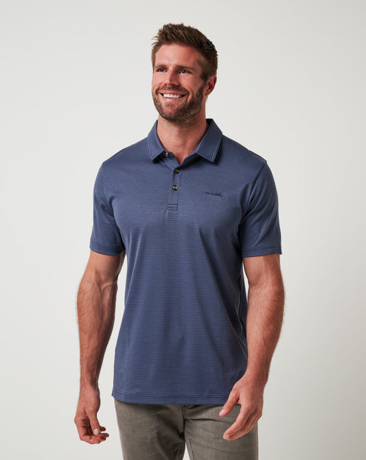 TravisMathew | The Zinna 2.0 Polo - Mood Indigo/Vintage Indigo