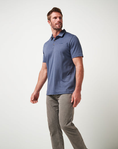 TravisMathew | The Zinna 2.0 Polo - Mood Indigo/Vintage Indigo
