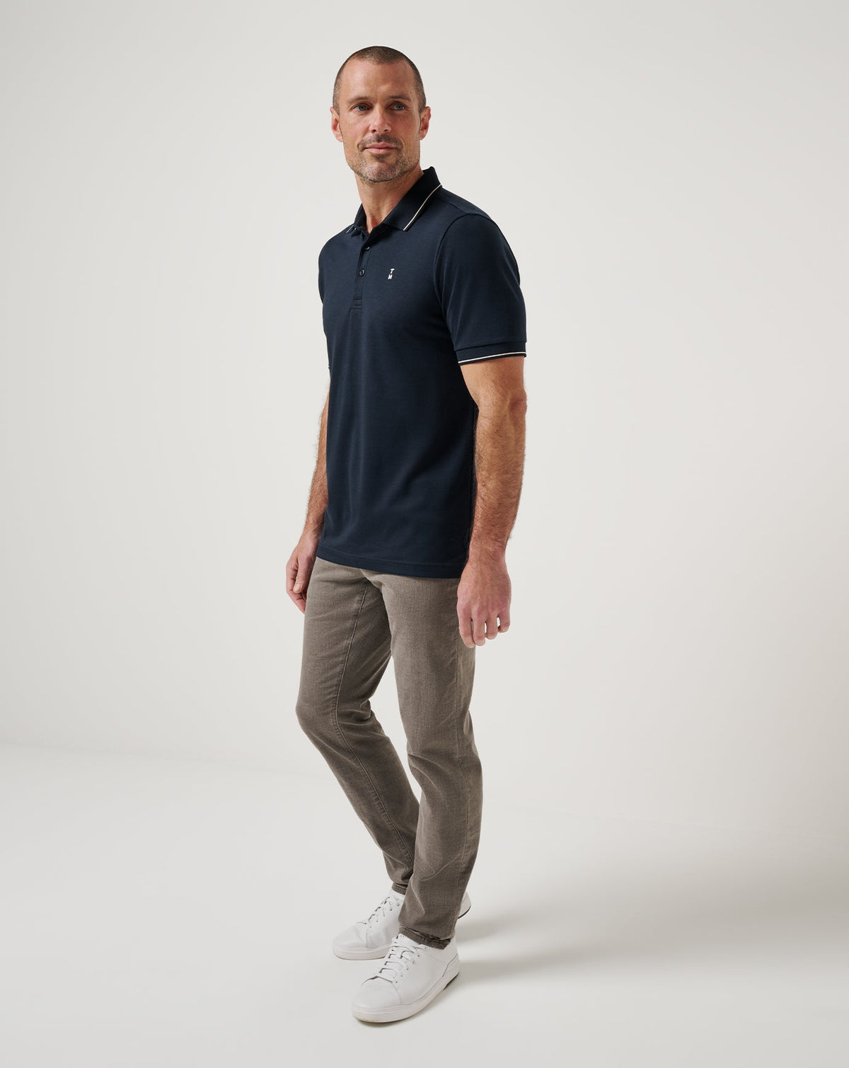 TravisMathew | Happier Hour Polo - Total Eclipse