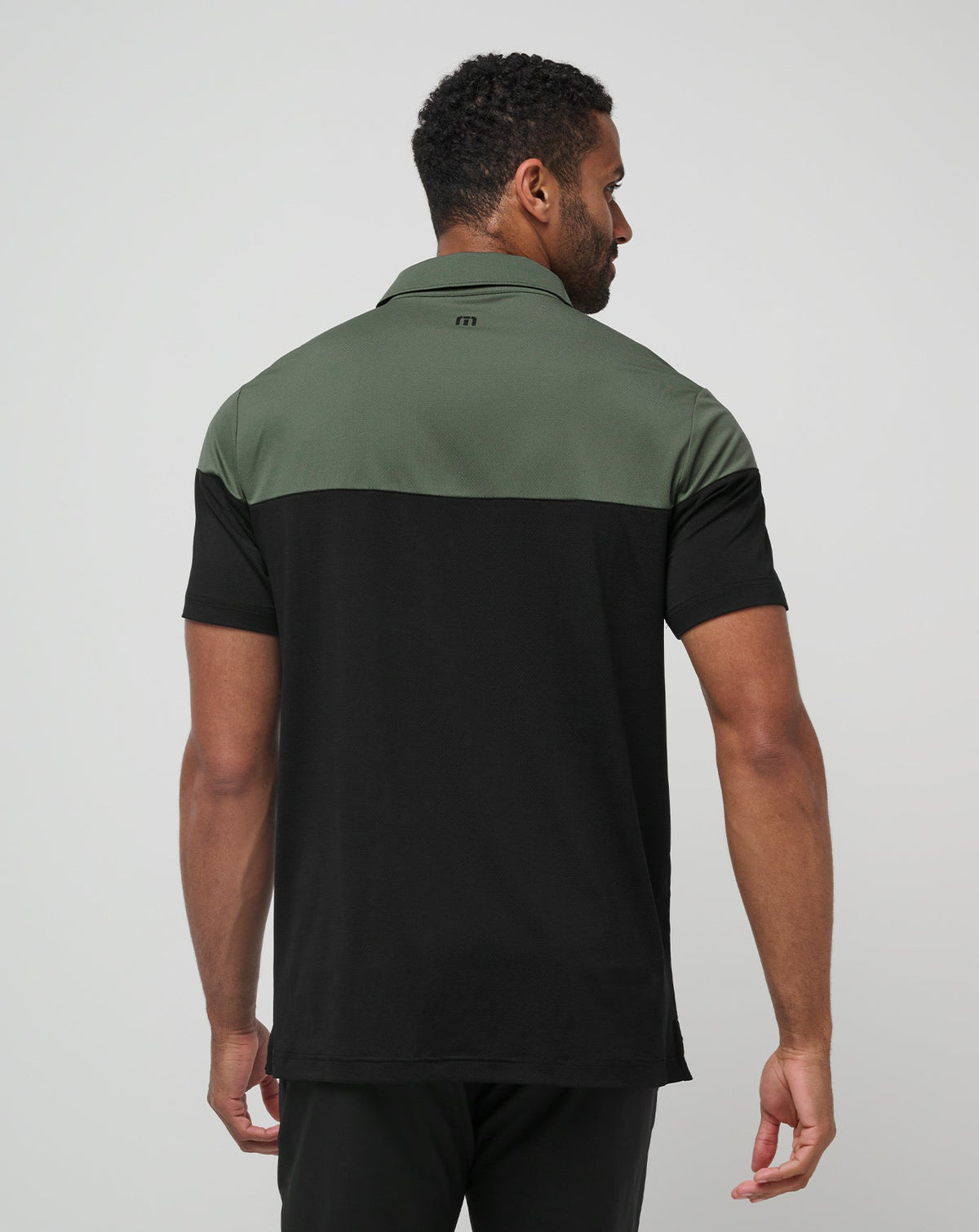 TravisMathew | Heater Pro Color Block Polo - Dark Olive