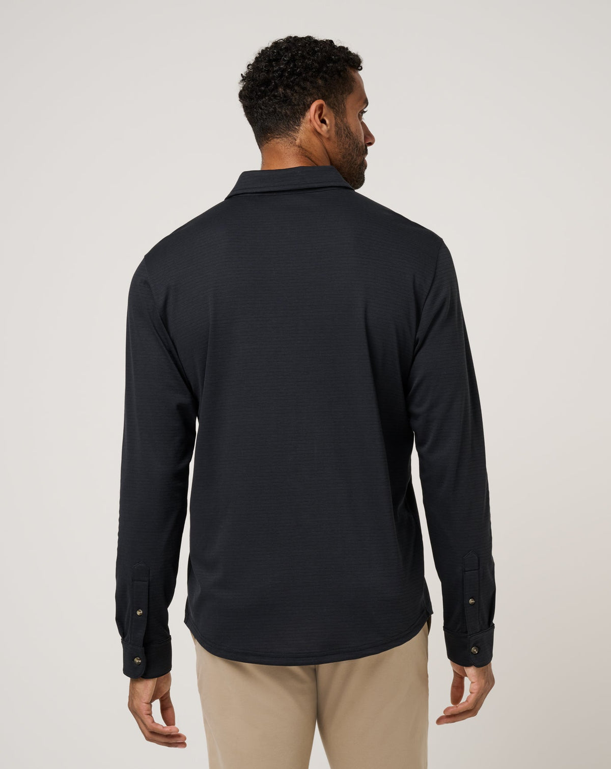 TravisMathew | The Zinna 2.0 Long Sleeve Polo - Black