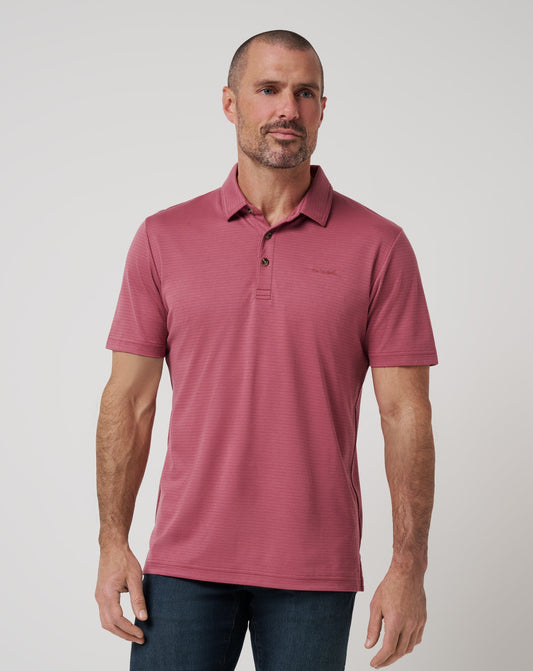 TravisMathew | The Zinna 2.0 Polo - Roan Rouge