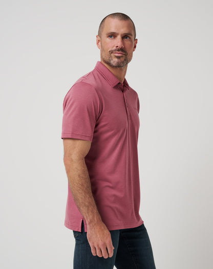 TravisMathew | The Zinna 2.0 Polo - Roan Rouge