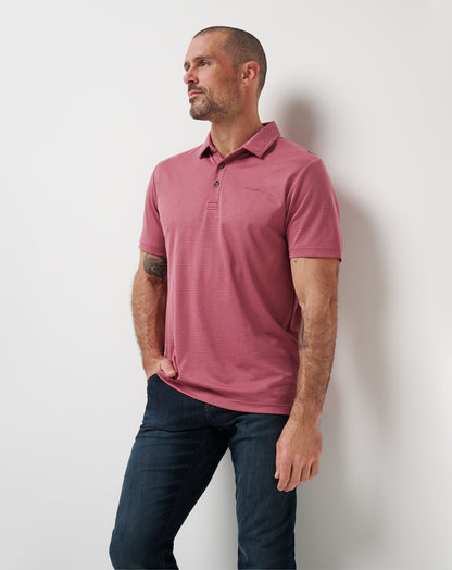 TravisMathew | The Zinna 2.0 Polo - Roan Rouge