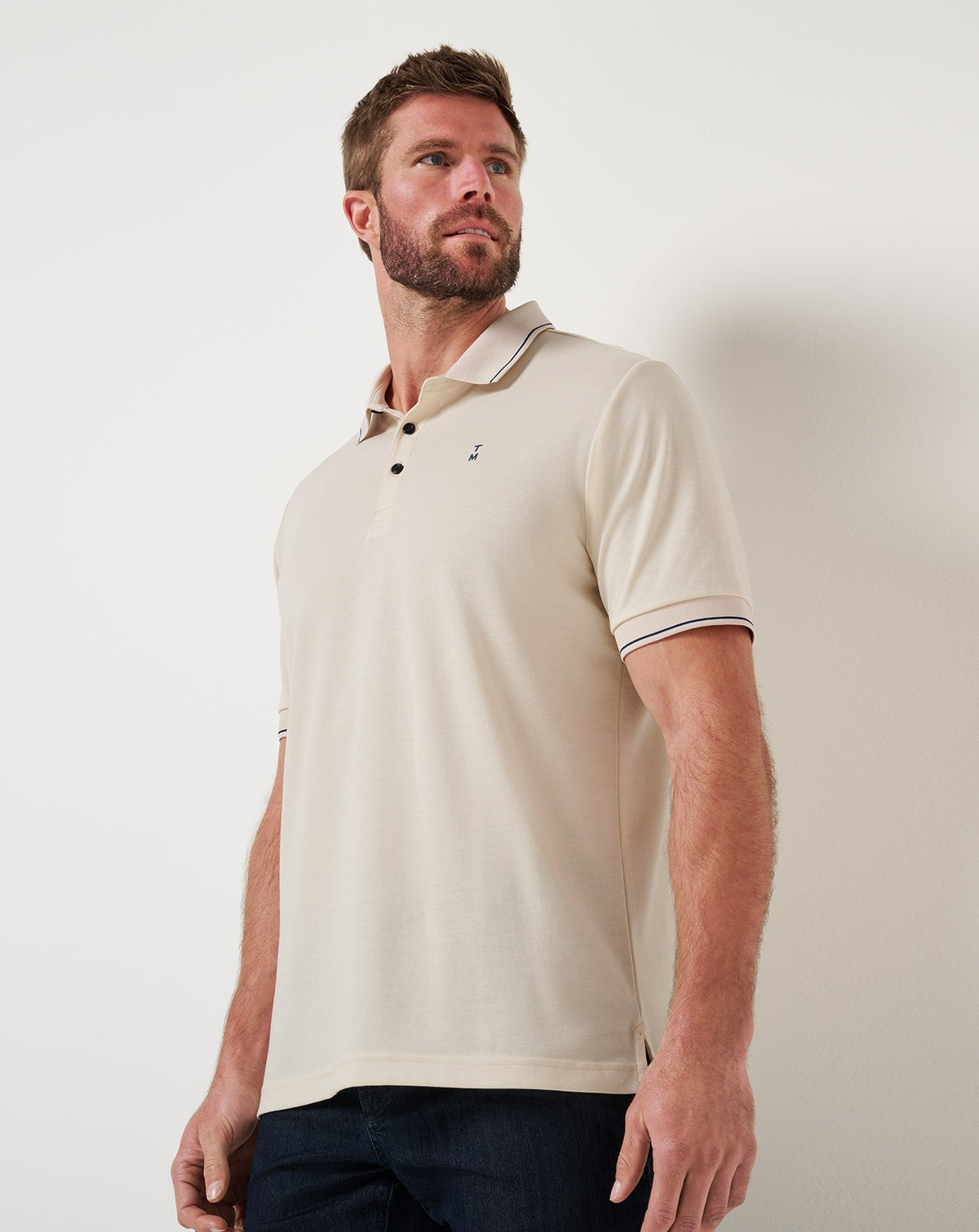 TravisMathew | Happier Hour Polo - Birch