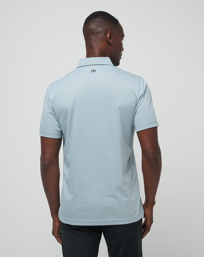 TravisMathew | Fresh Catch Polo - Heather Dusty Blue