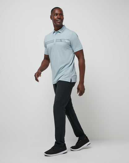 TravisMathew | Fresh Catch Polo - Heather Dusty Blue