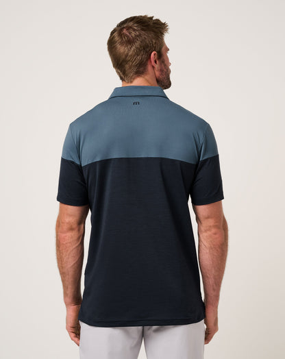 TravisMathew | Heater Pro Color Block Polo - Bering Sea