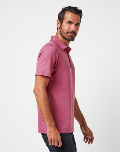 TravisMathew | Featherweight Performance Polo - Rose Wine
