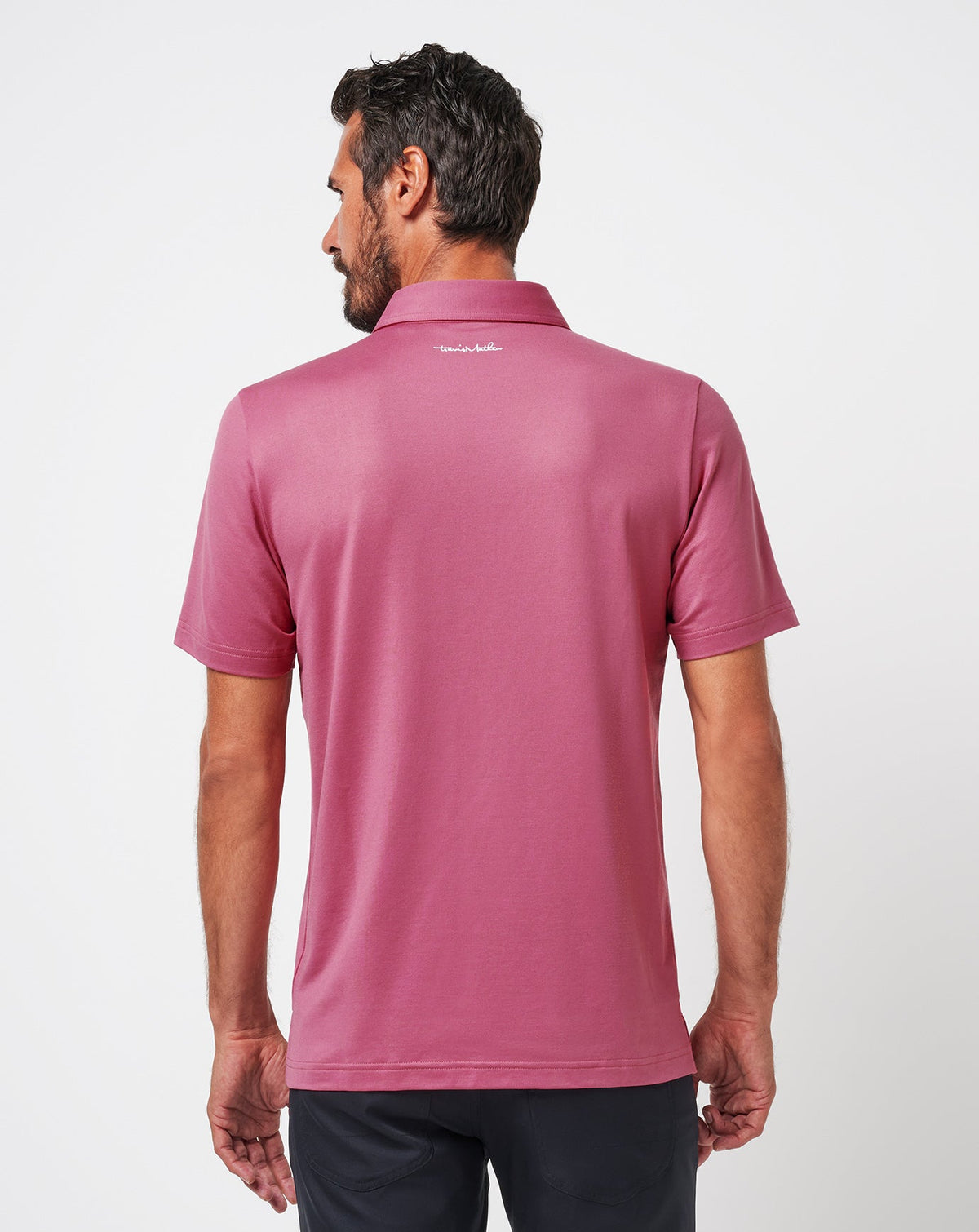 TravisMathew | Featherweight Performance Polo - Rose Wine