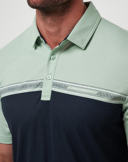TravisMathew | Rustic Route Polo - Jadeite