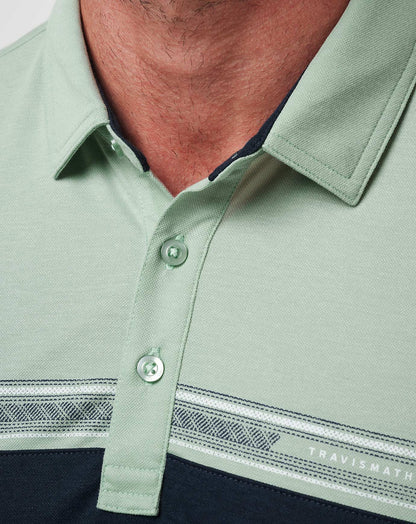 TravisMathew | Rustic Route Polo - Jadeite