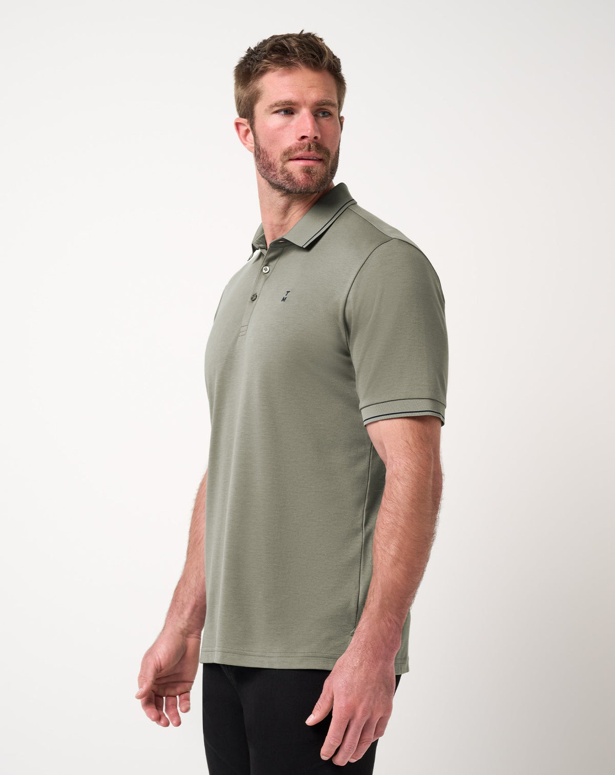 TravisMathew | Happier Hour Polo - Dark Olive