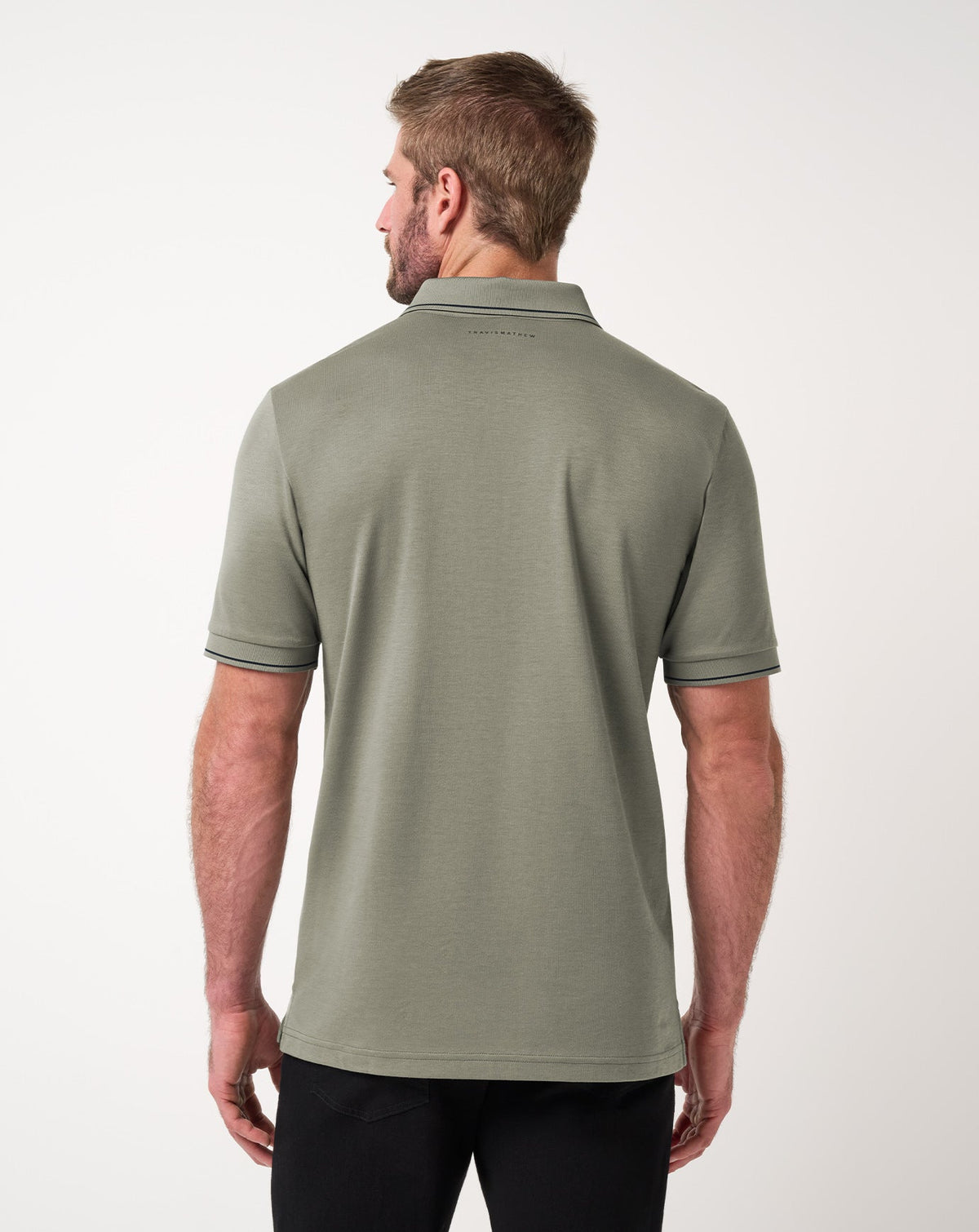 TravisMathew | Happier Hour Polo - Dark Olive