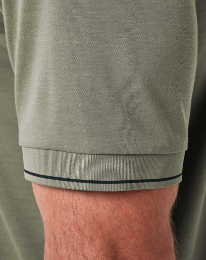 TravisMathew | Happier Hour Polo - Dark Olive