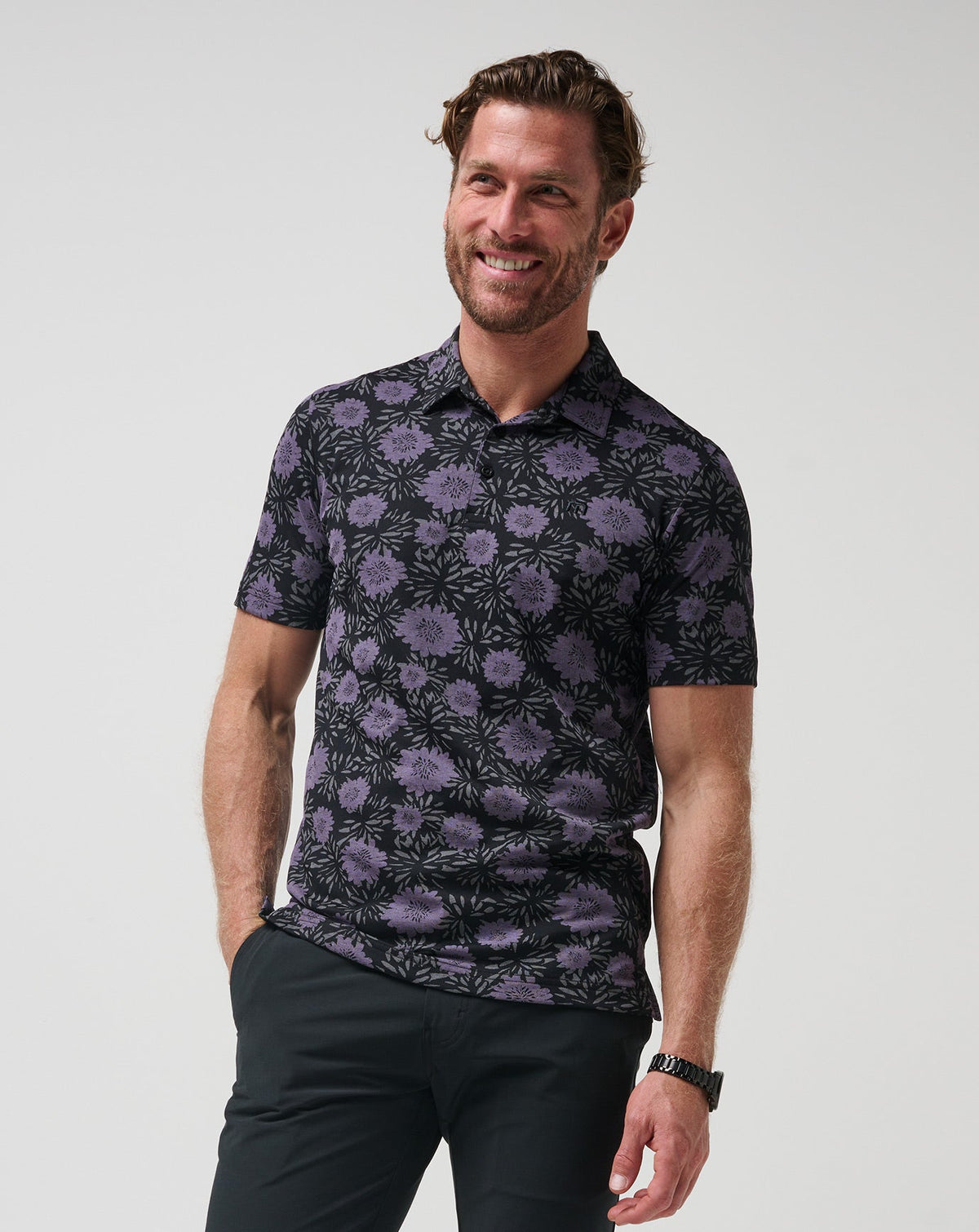 TravisMathew | Not Happening Polo - Black