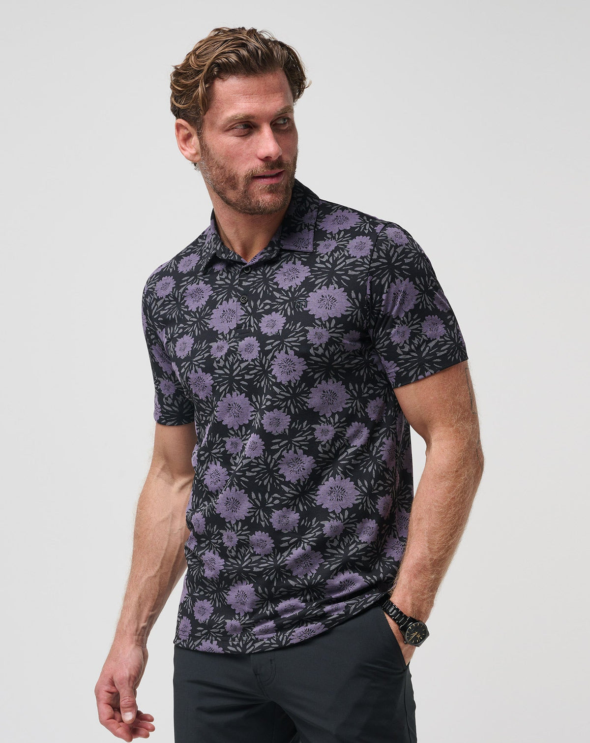TravisMathew | Not Happening Polo - Black