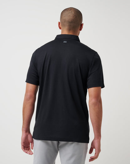 TravisMathew | Los Angeles Dodgers Playoff Pitch Polo - Black