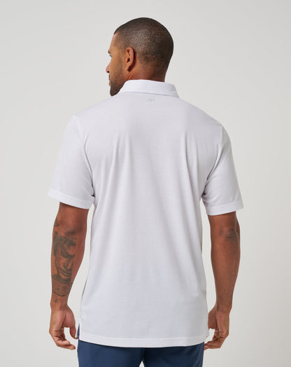 TravisMathew | Los Angeles Dodgers Top Recruit Polo - White