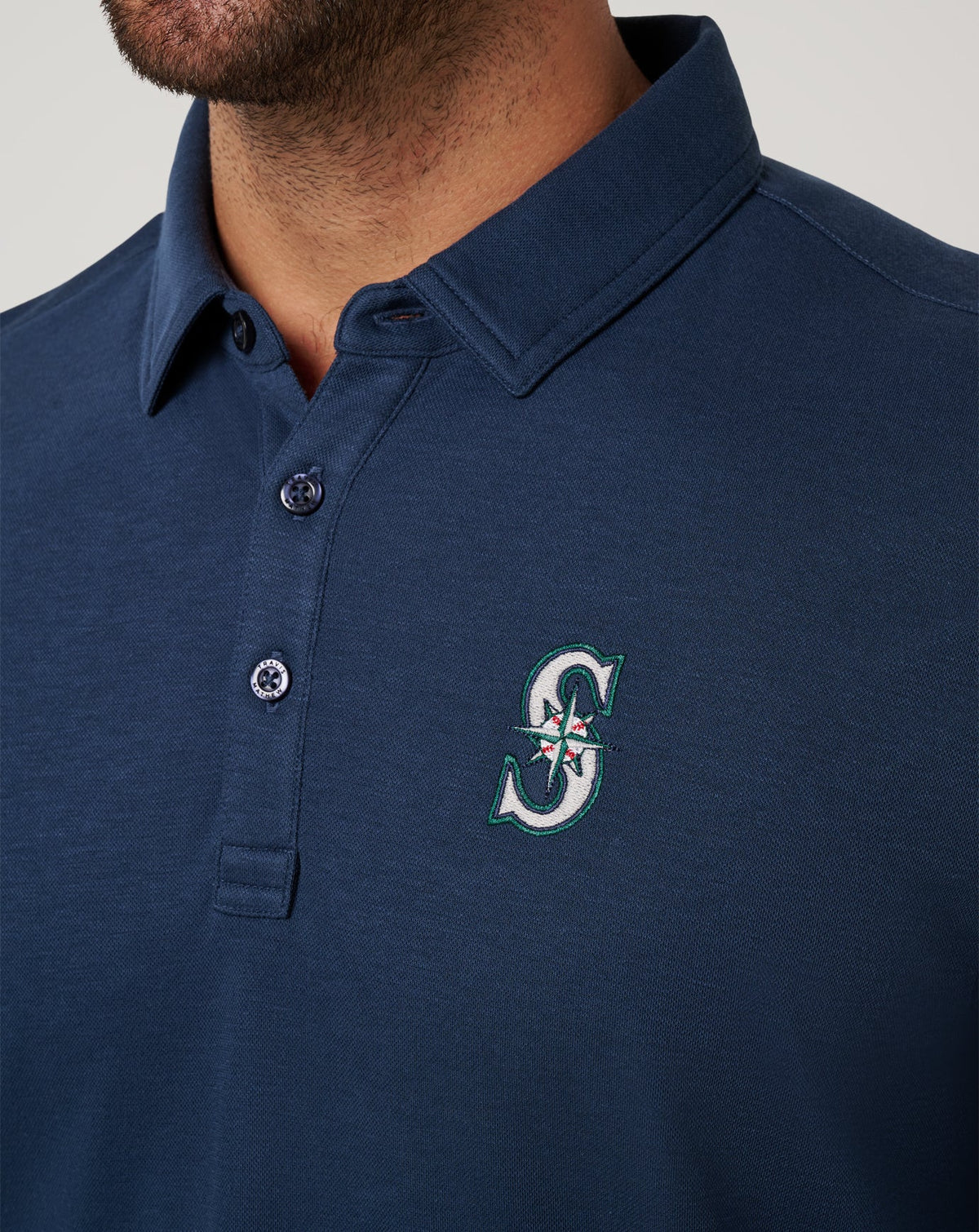 TravisMathew | Seattle Mariners Playoff Pitch Polo - Navy