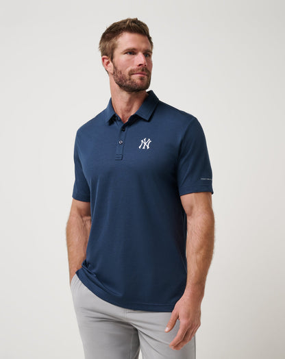 TravisMathew | New York Yankees Playoff Pitch Polo - Navy