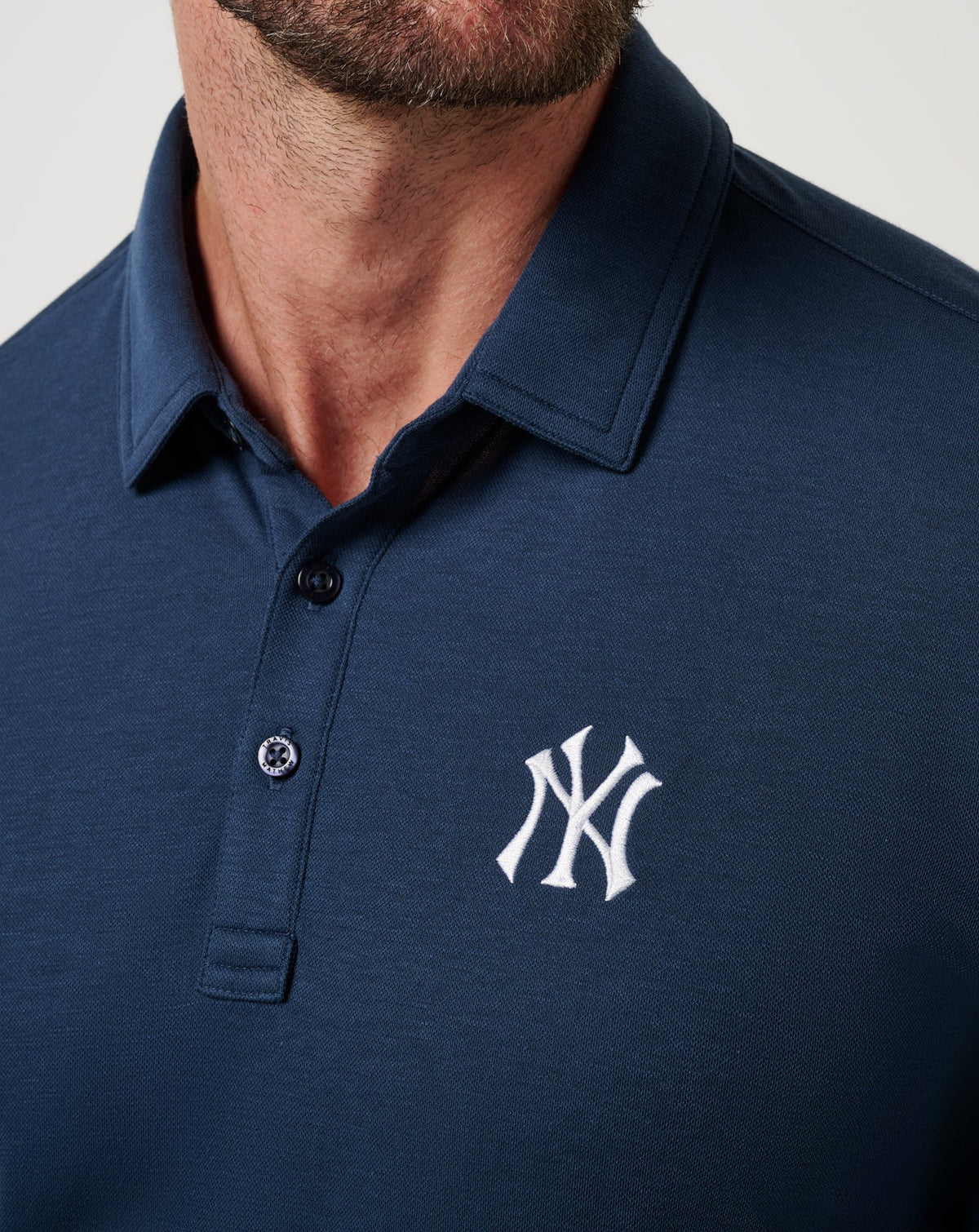 TravisMathew | New York Yankees Playoff Pitch Polo - Navy