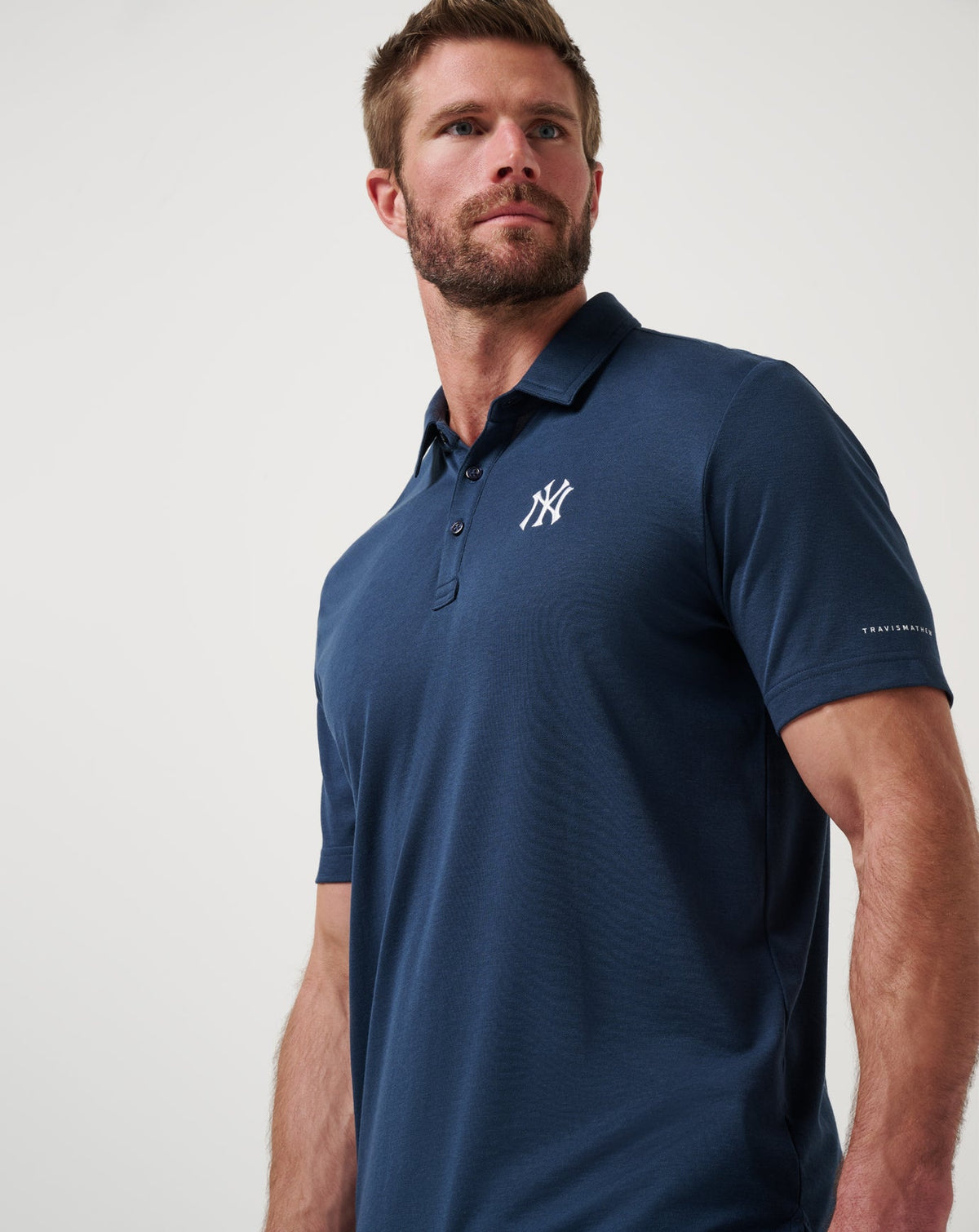 TravisMathew | New York Yankees Playoff Pitch Polo - Navy