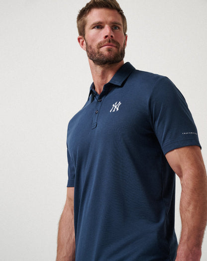 TravisMathew | New York Yankees Playoff Pitch Polo - Navy