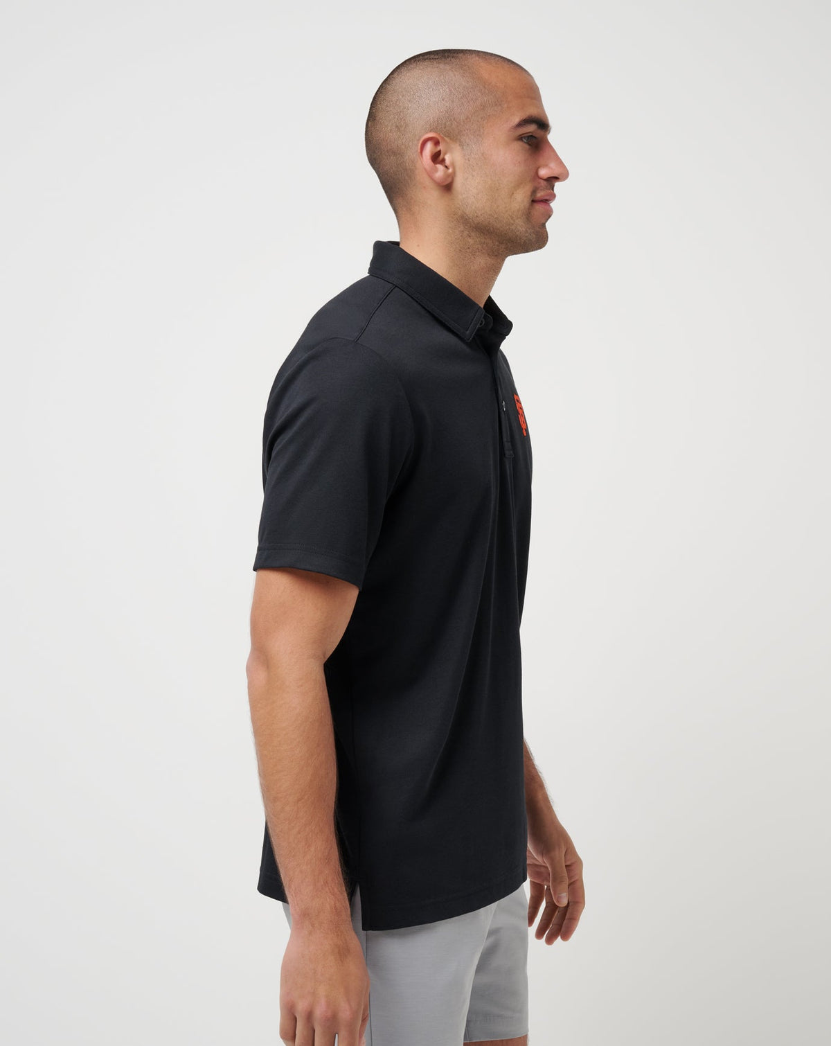 TravisMathew | San Francisco Giants Playoff Pitch Polo - Black