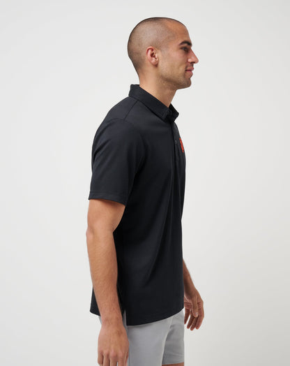 TravisMathew | San Francisco Giants Playoff Pitch Polo - Black