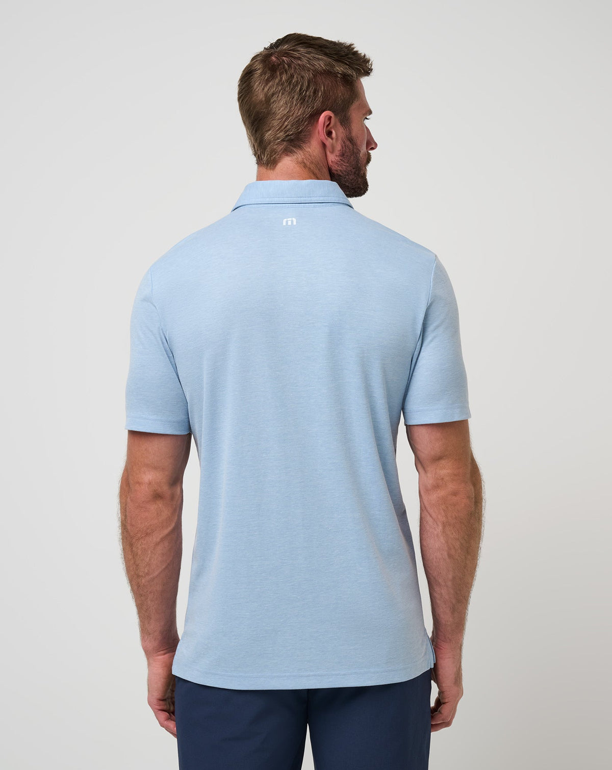 TravisMathew | Tennessee School Pride Polo - Heather Blue