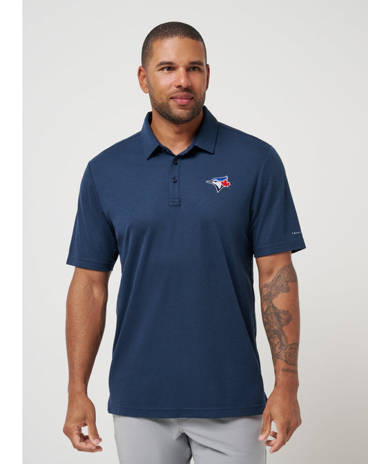 TravisMathew | Toronto Blue Jays Playoff Pitch Polo - Navy