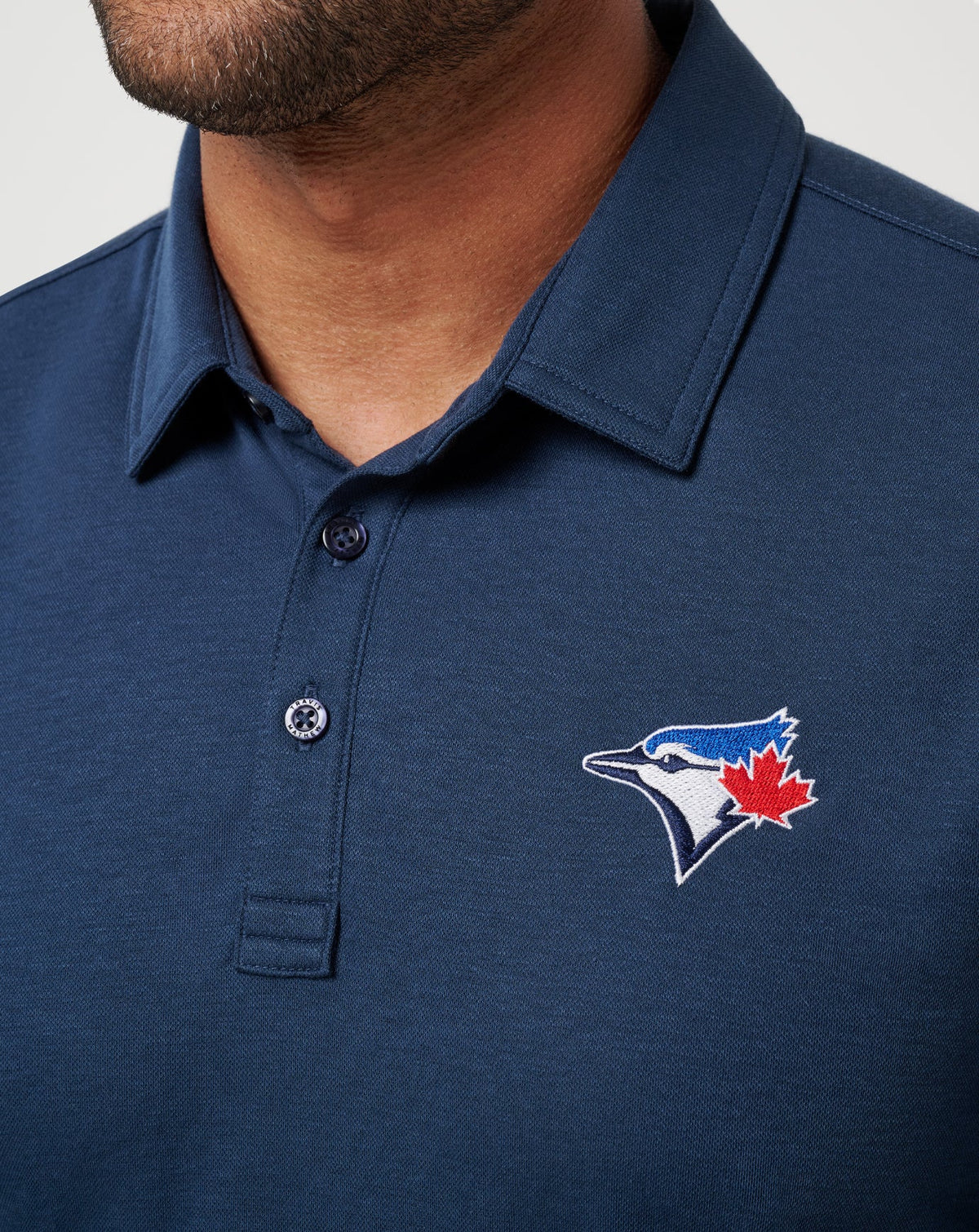 TravisMathew | Toronto Blue Jays Playoff Pitch Polo - Navy