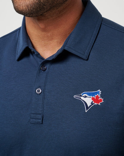 TravisMathew | Toronto Blue Jays Playoff Pitch Polo - Navy