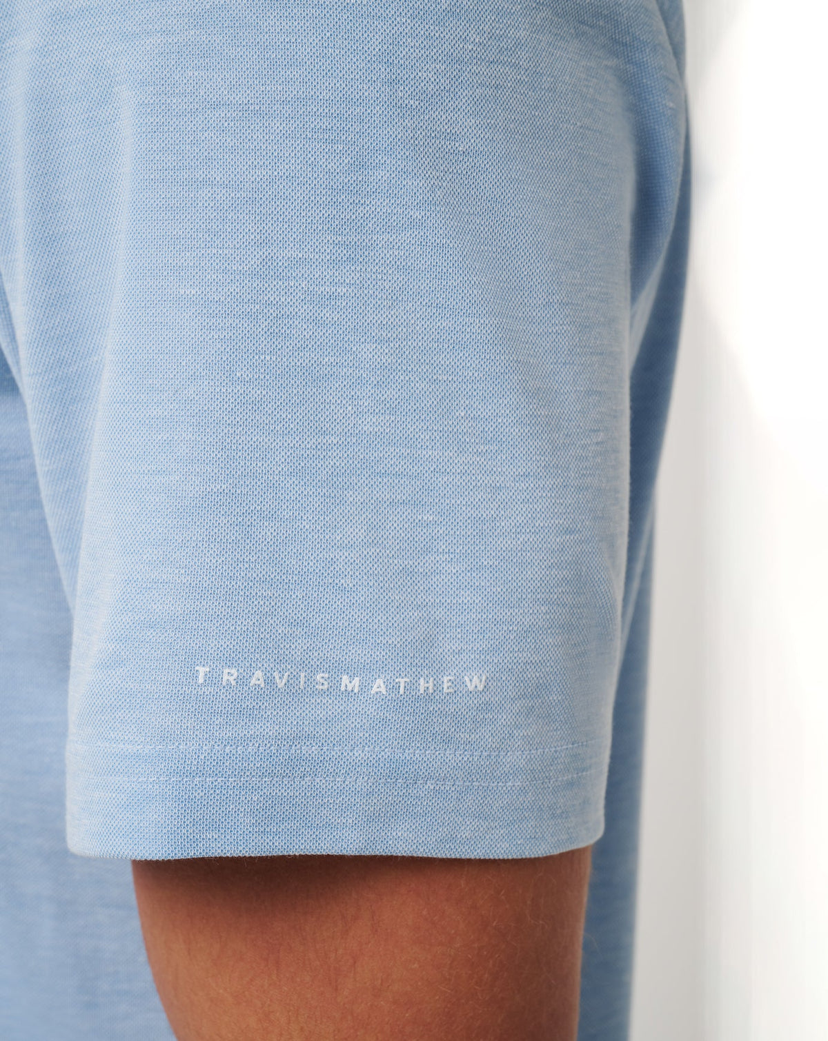 TravisMathew | Philadelphia Phillies Playoff Pitch Polo - Heather Blue