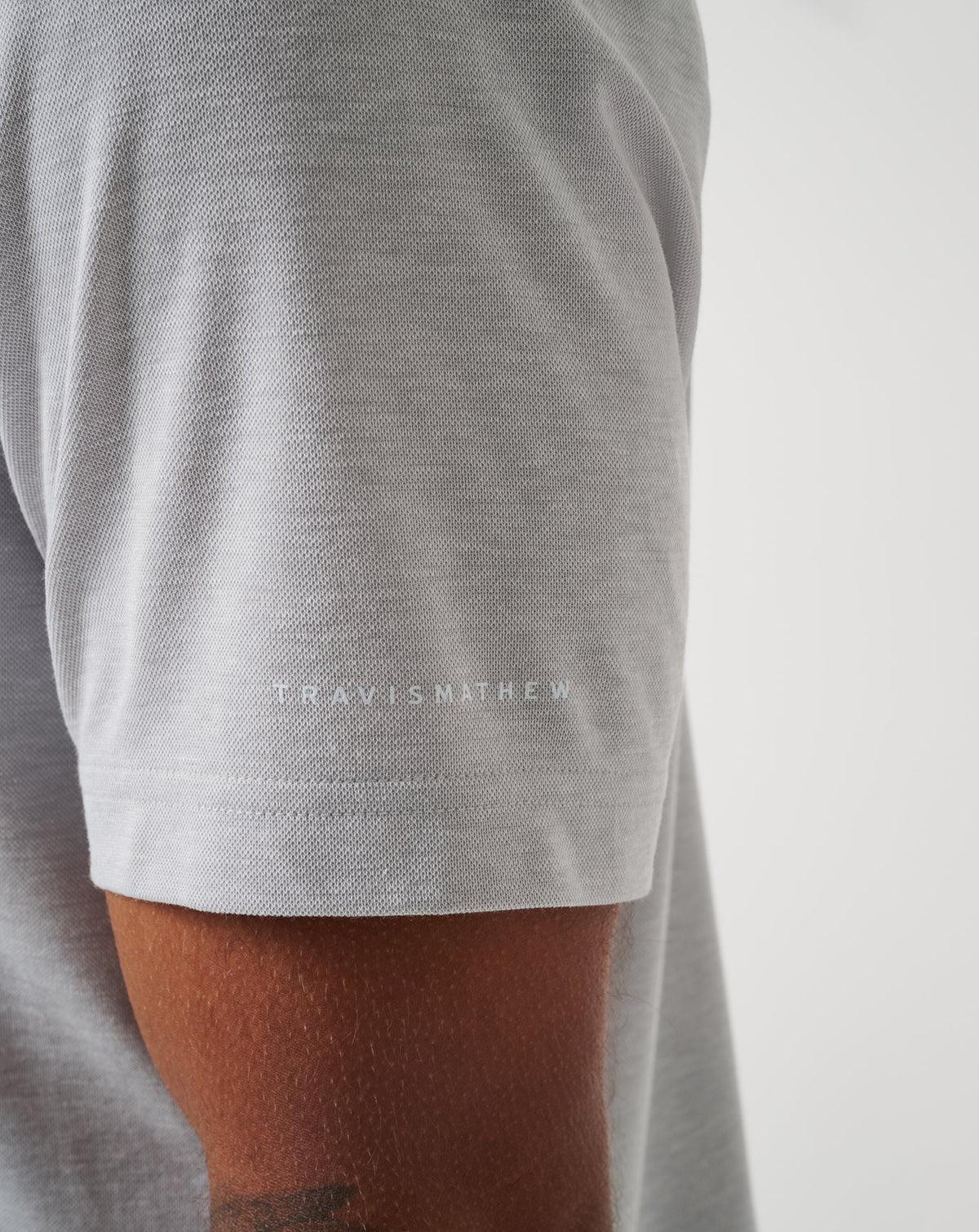 TravisMathew | New York Yankees Playoff Pitch Polo - Heather Grey