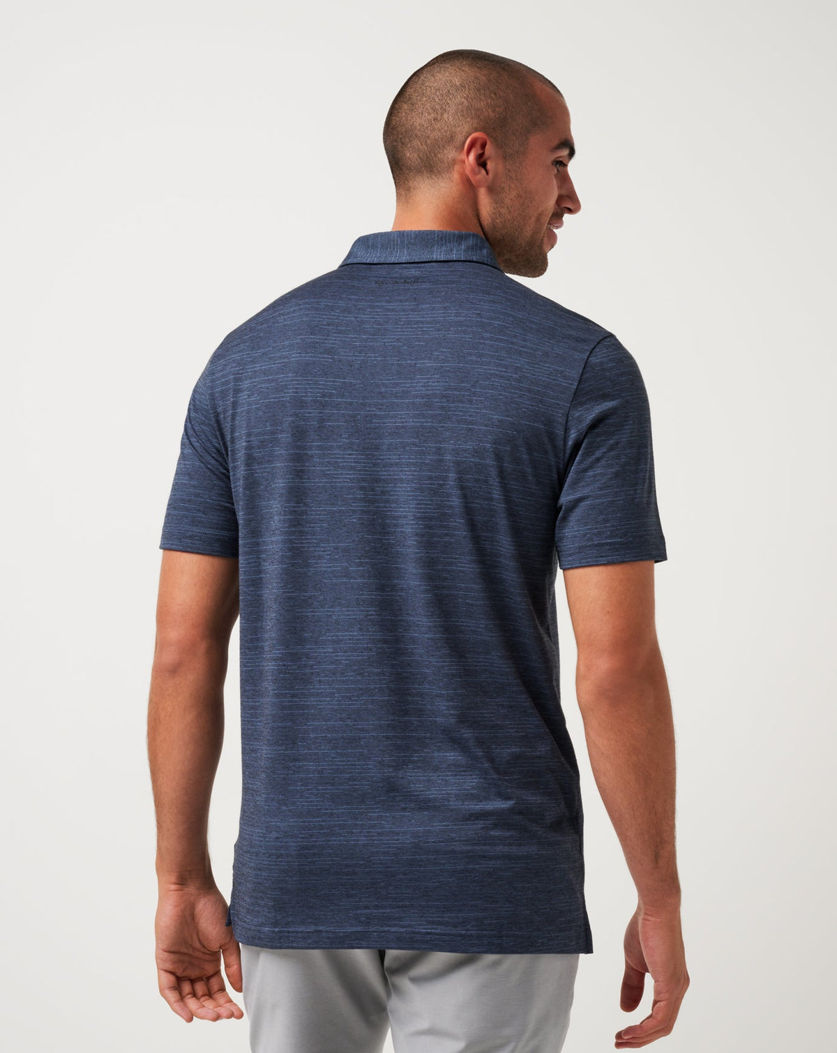 TravisMathew | Boston Red Sox The Heater Polo - Vintage Indigo/Black