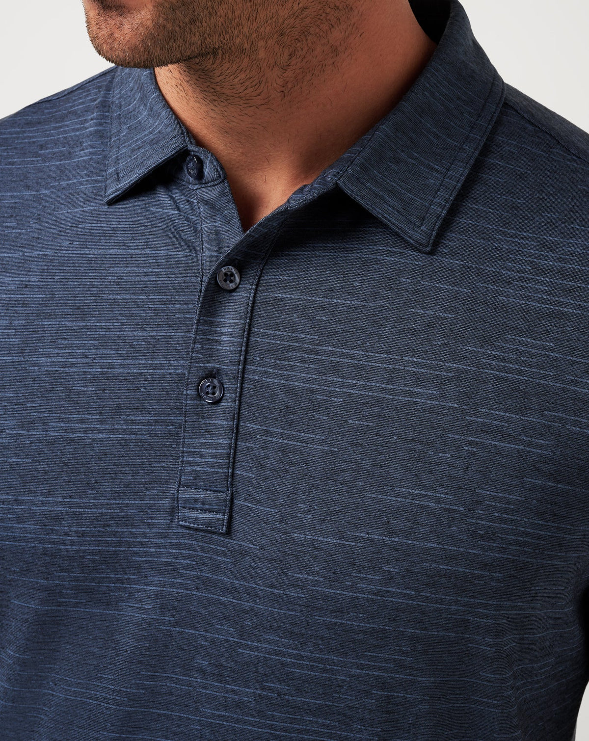 TravisMathew | Boston Red Sox The Heater Polo - Vintage Indigo/Black